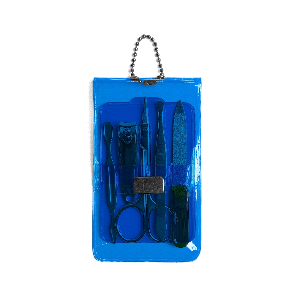 N08503 NECESER TRANSP X 5PZAS(AZUL)